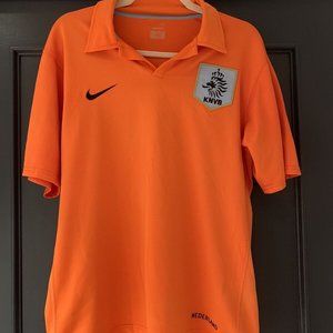 Nike Netherlands 2006 Euro Championship Authentic Home Jersey Medium